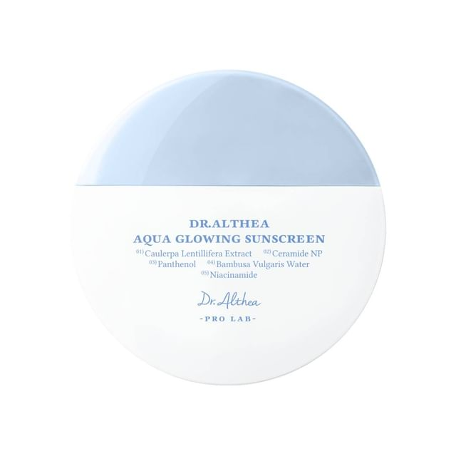 skincare-kbeauty-glowtime-dr althea aqua glowing sunscreen