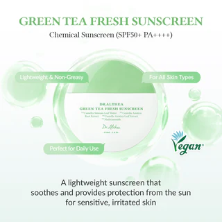 skincare-kbeauty-glowtime-dr althea green tea fresh sunscreen