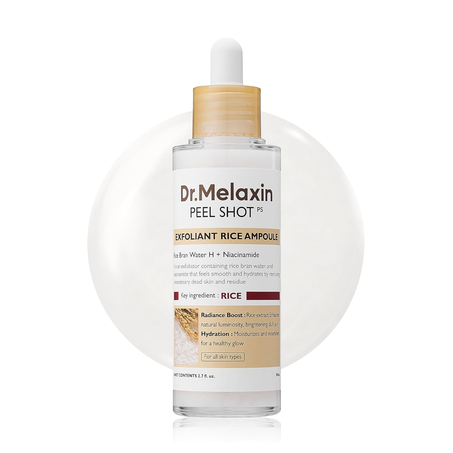 skincare-kbeauty-glowtime-dr melaxin peel shot exfoliatn rice ampoule