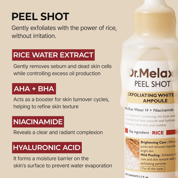 skincare-kbeauty-glowtime-dr melaxin peel shot exfoliatn rice ampoule