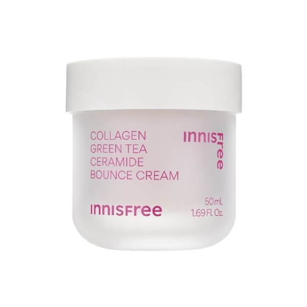 skincare-kbeauty-glowtime-innisfree collagen green tea ceramide bounc cream