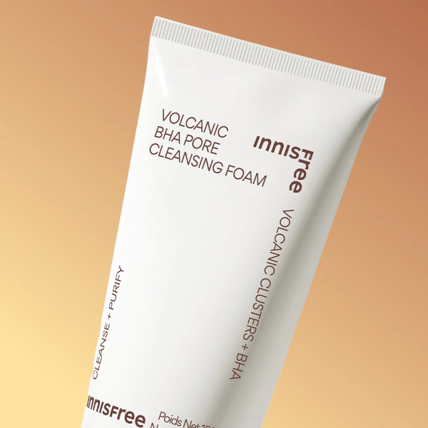 skincare-kbeauty-glowtime-innisfree volcanic BHA Pore Cleansing Foam