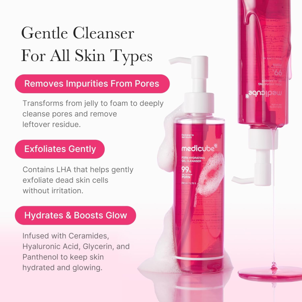 skincare-kbeauty-glowtime-medicube pdrn hydrating gel cleanser