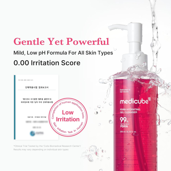 skincare-kbeauty-glowtime-medicube pdrn hydrating gel cleanser