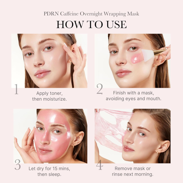 skincare-kbeauty-glowtime-medicube prdn pink caffeine night wrapping mask