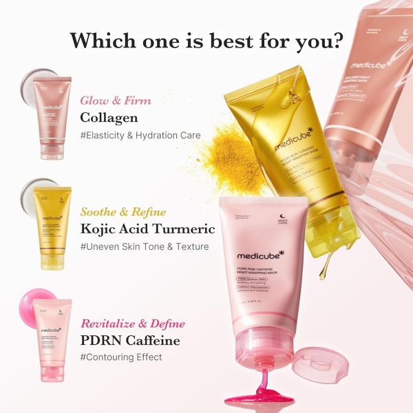 skincare-kbeauty-glowtime-medicube prdn pink caffeine night wrapping mask