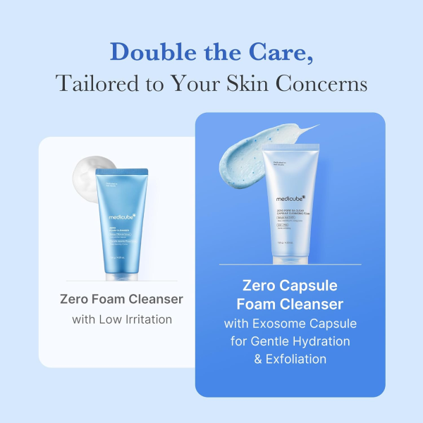skincare-kbeauty-glowtime-medicube zero pore sa clearing capsule cleansing foam