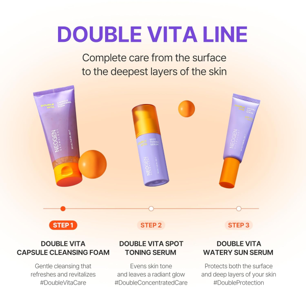 skincare-kbeauty-glowtime-neogen double vita capsule cleansing foam