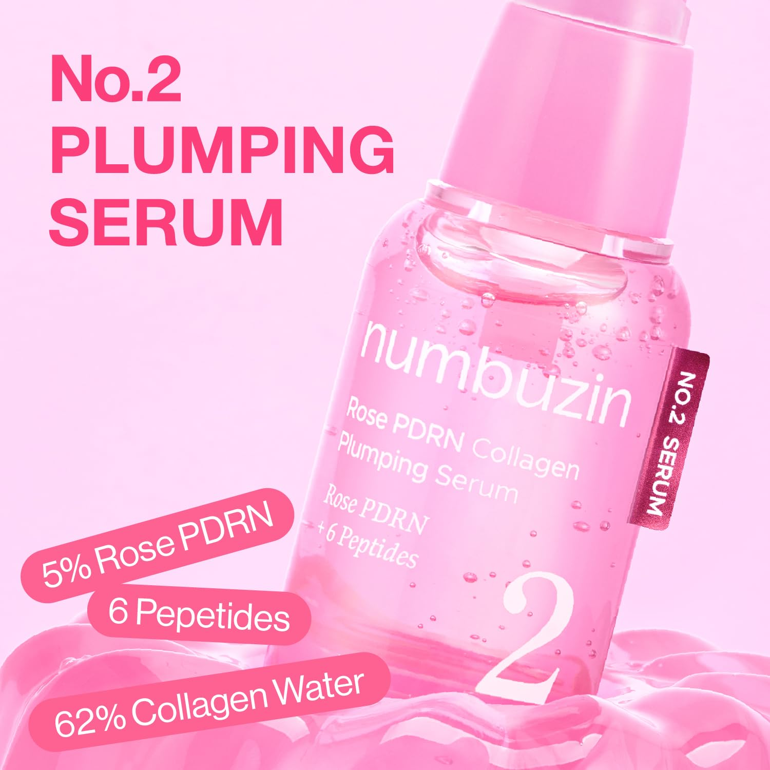 skincare-kbeauty-glowtime-numbuzin 2 rose pdrn 2x pluping serum