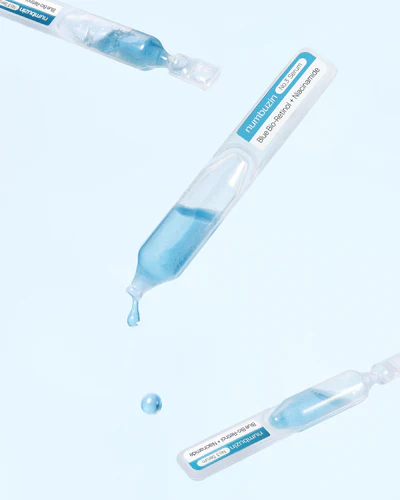 skincare-kbeauty-glowtime-numbuzin 3 blue bio retinol pore refining set