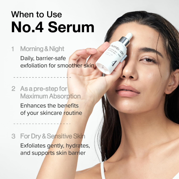 skincare-kbeauty-glowtime-numbuzin 4 ceramide aha glazed skin prep serum