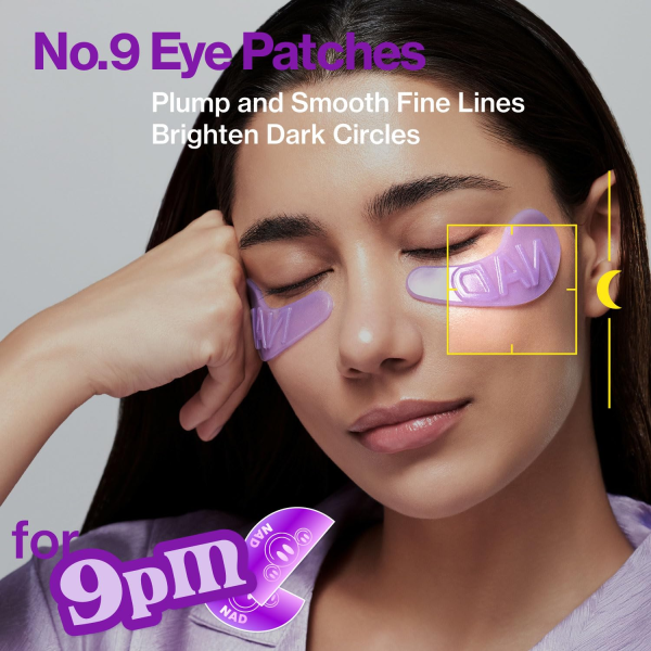 skincare-kbeauty-glowtime-numbuzin 9 nad+ Collagen under eye pathces