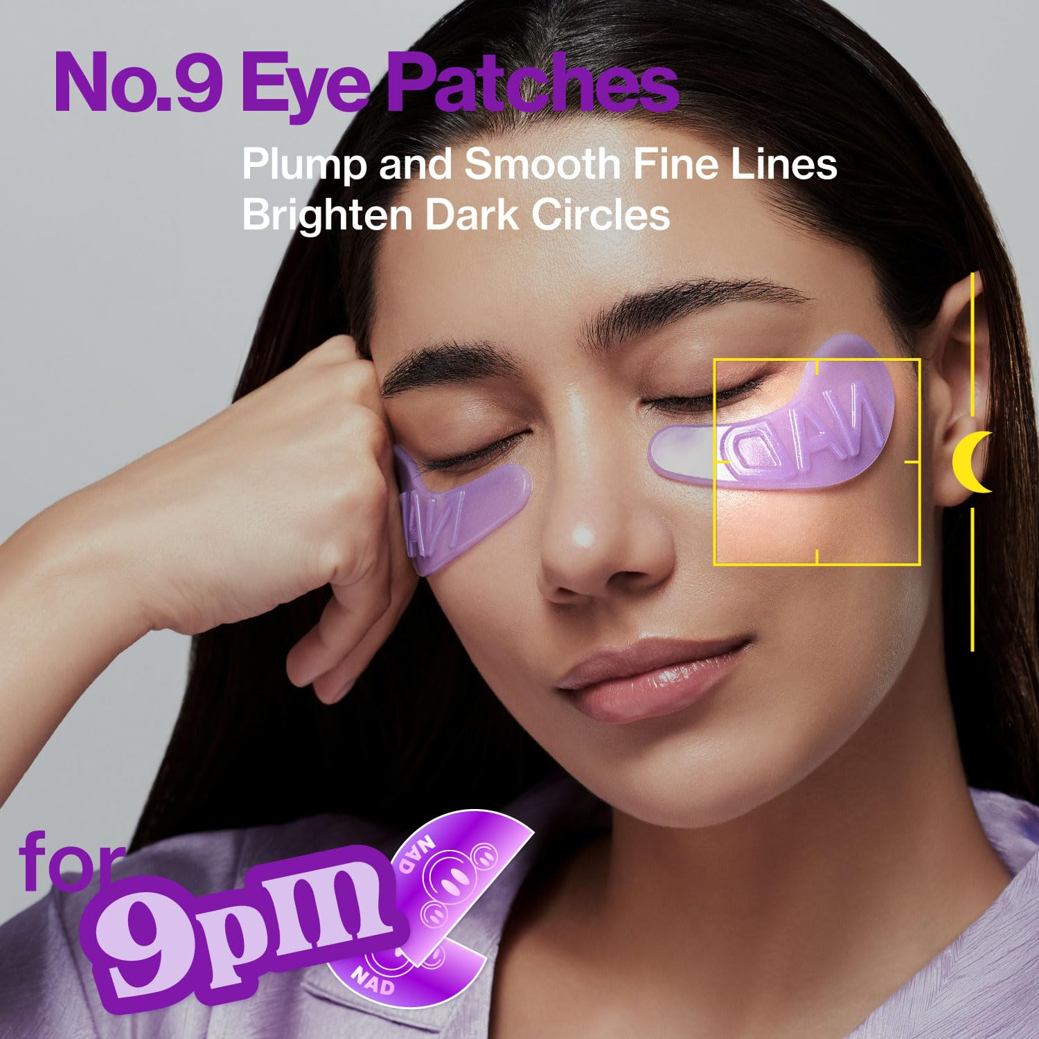 skincare-kbeauty-glowtime-numbuzin 9 nad+ Collagen under eye pathces