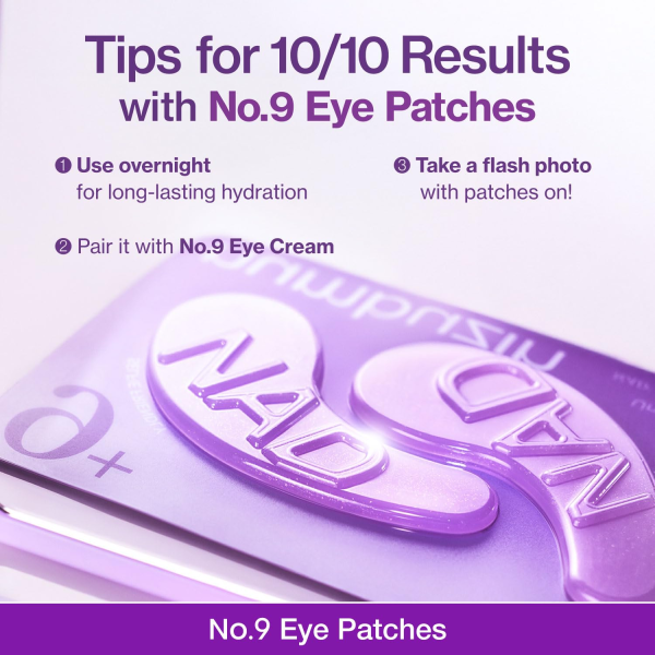 skincare-kbeauty-glowtime-numbuzin 9 nad+ Collagen under eye pathces