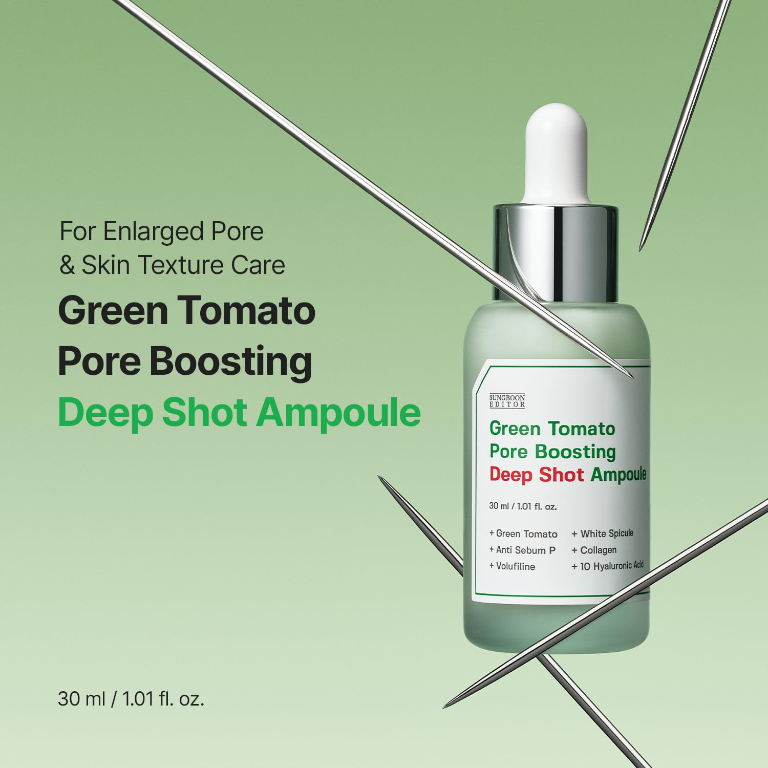 skincare-kbeauty-glowtime-sungboon editor green tomato pore boosting deep shot ampoule