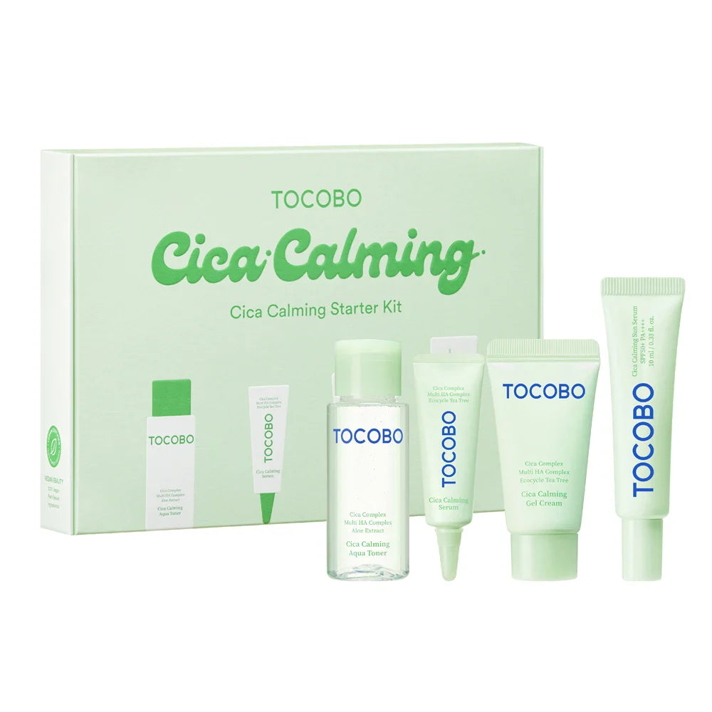 skincare-kbeauty-glowtime-tococobo cica calming starter kit