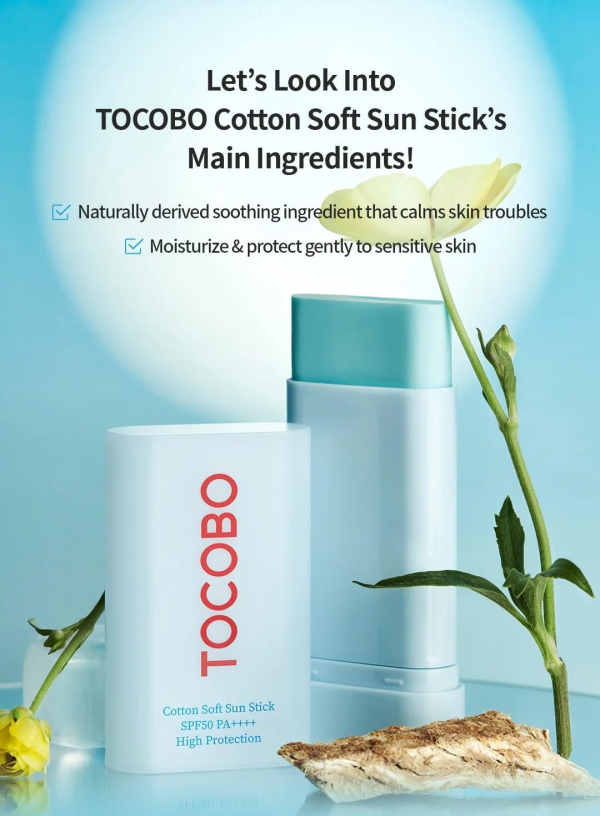 skincare-kbeauty-glowtime-tocobo cotton sun stick