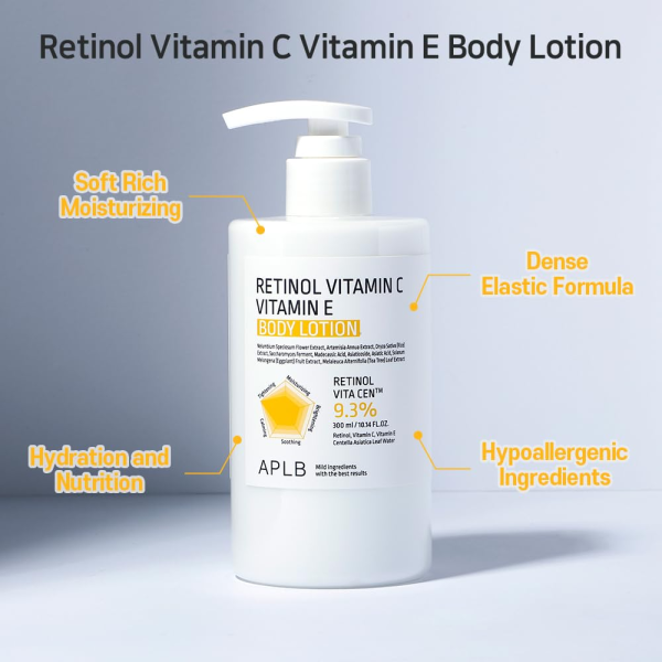 skincare-kbeauty-glowtime-aplb retinol vitamin C vitamin E body lotion