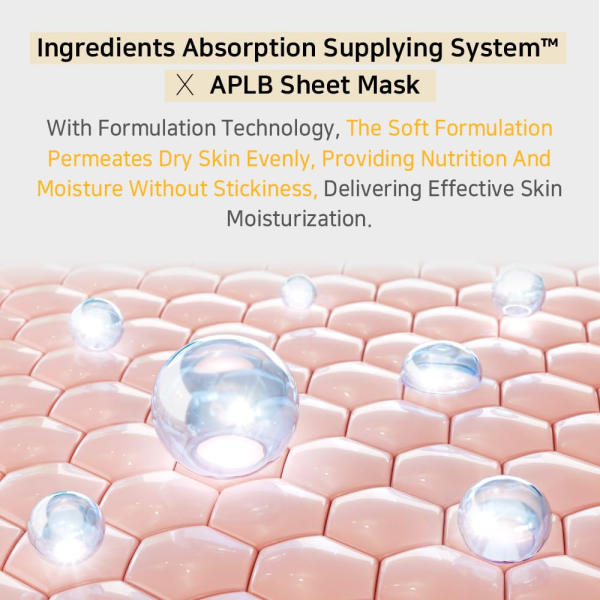 skincare-kbeauty-glowtime-aplb retinol vitamin C Vitamin E Sheet mask