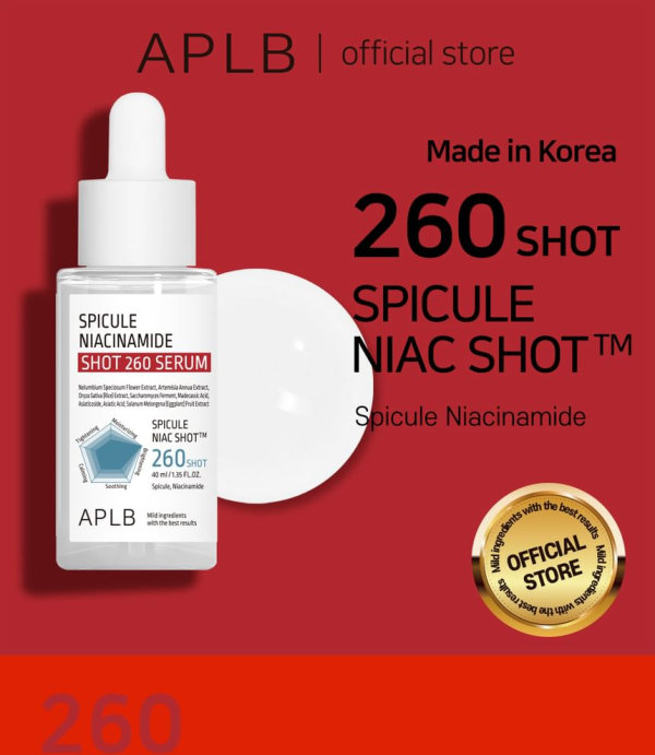 skincare-kbeauty-glowtime-aplb spicule niacinamide shot 260 serum