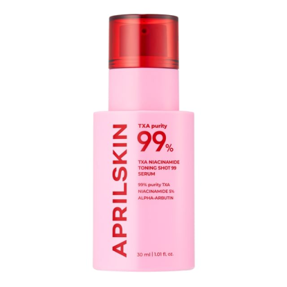 skincare-kbeauty-glowtime-aprilskin txa niacinamide toning shot 99 serum