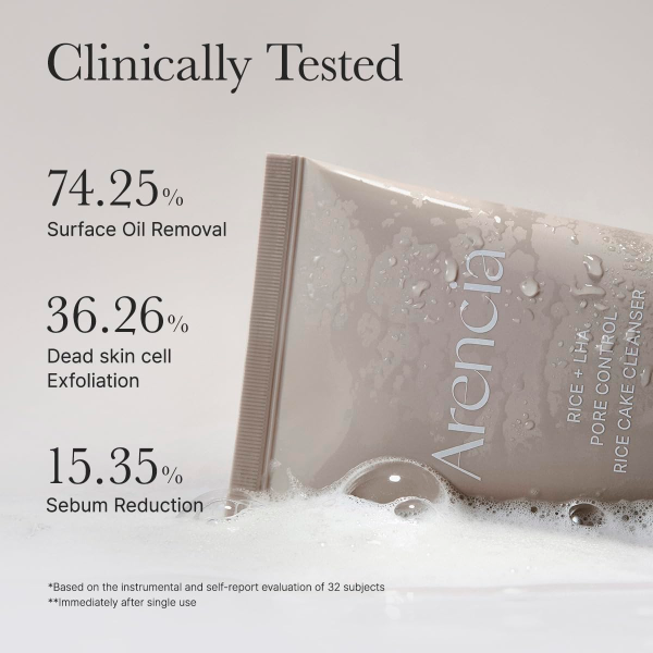 skincare-kbeauty-glowtime-arencia green tea lha deep pore rice cake cleanser