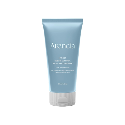 skincare-kbeauty-glowtime-arencia hyssop sebum control rice cake cleanser