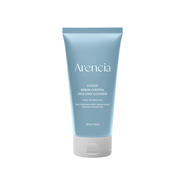 skincare-kbeauty-glowtime-arencia hyssop sebum control rice cake cleanser