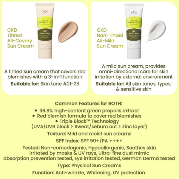 skincare-kbeauty-glowtime-ckd guaranteed green propolis all covery sun cream