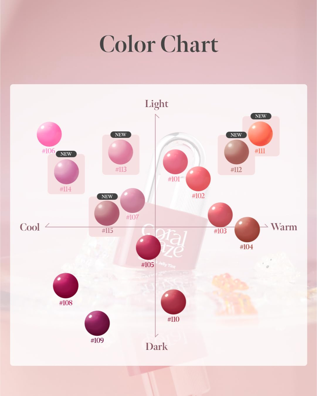 CORALHAZE Glow Lock Jelly Tint 9 skincare-kbeauty-glowtime-coralhaze glow lock jelly tint