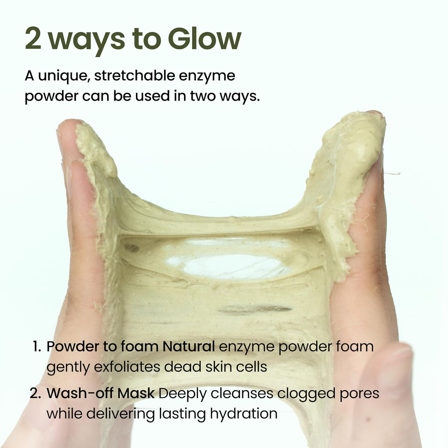 DELPHYR Fresh Matcha Pack Cleansing Powder 5 skincare-kbeauty-glowtime-delphyr fresh matcha pack cleansing powder