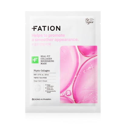 skincare-kbeauty-glowtime-fation real fit collagen nourishing mask