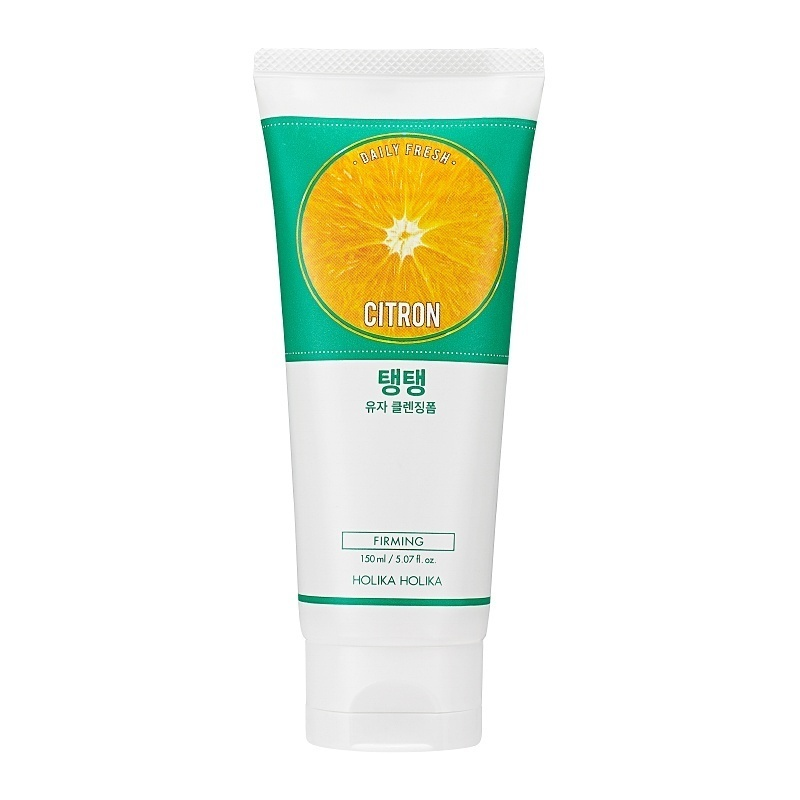 skincare-kbeauty-glowtime-holika holika daily fresh citron cleansing foam