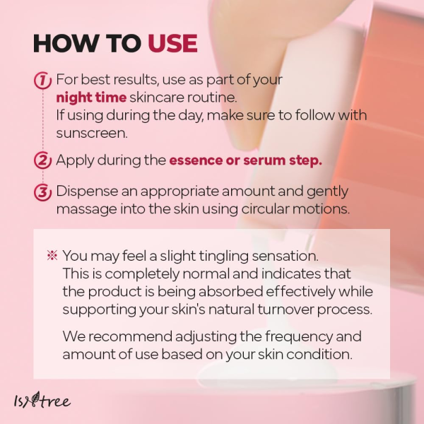 skincare-kbeauty-glowtime-isntree plum peptide booster 2000s