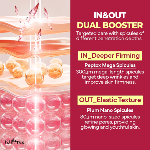 skincare-kbeauty-glowtime-isntree plum peptide booster 2000s