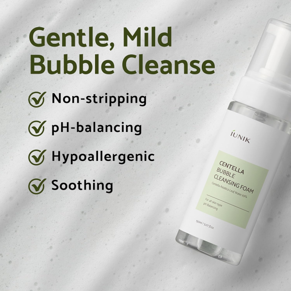 skincare-kbeauty-glowtime-iuinik centella bubble cleansing foam