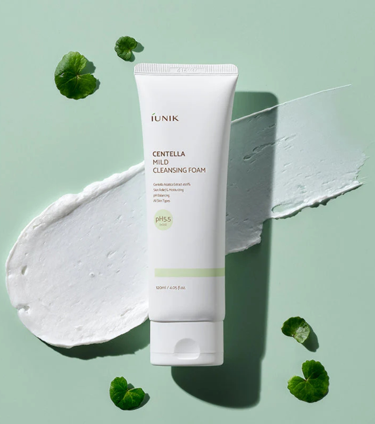 skincare-kbeauty-glowtime-centella mild cleansing foam