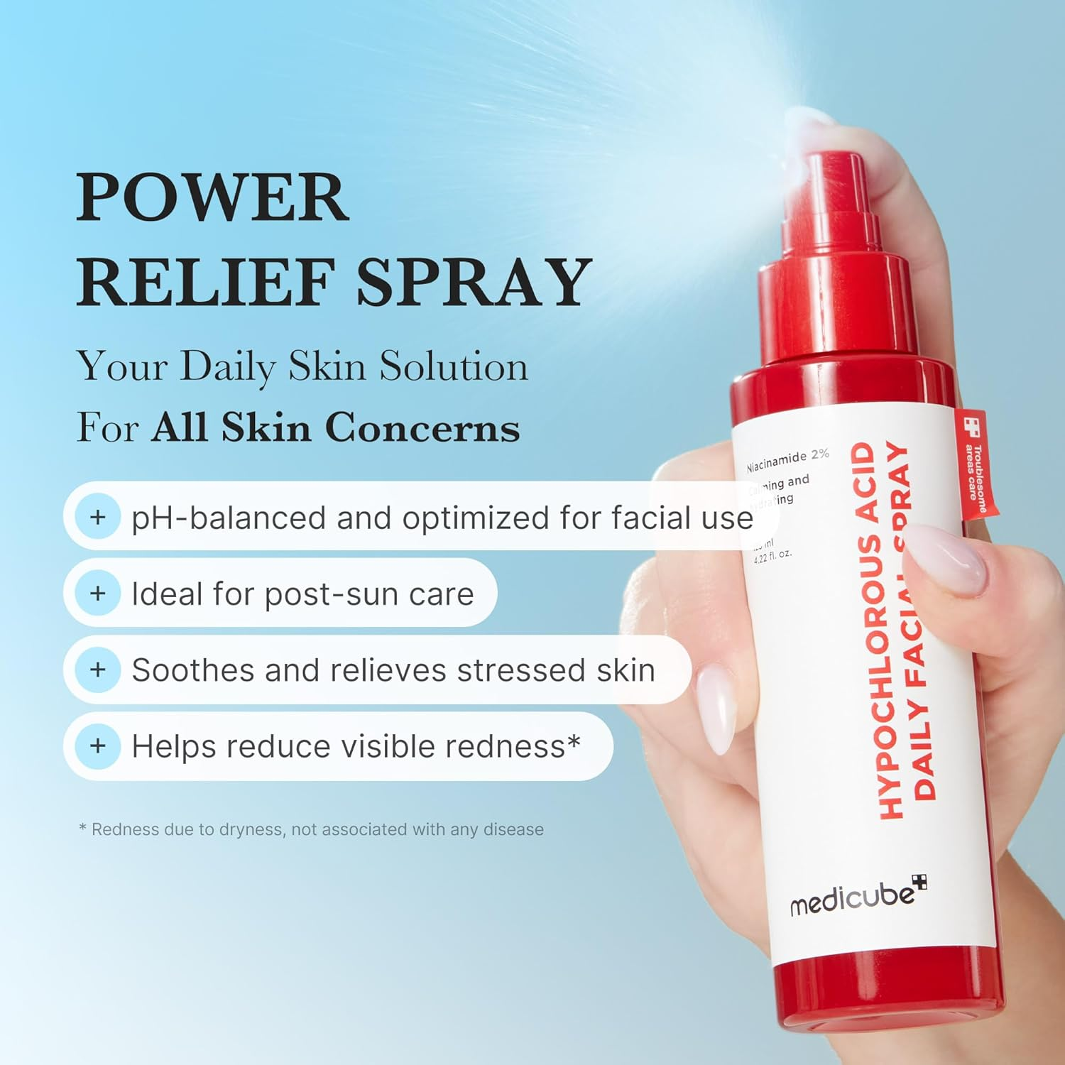 skincare-kbeauty-glowtime-medicube hyprocholorous acid daily facial spray