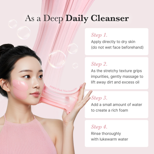 skincare-kbeauty-glowtime-medicube pdrn pink niacinamide whip cleanser