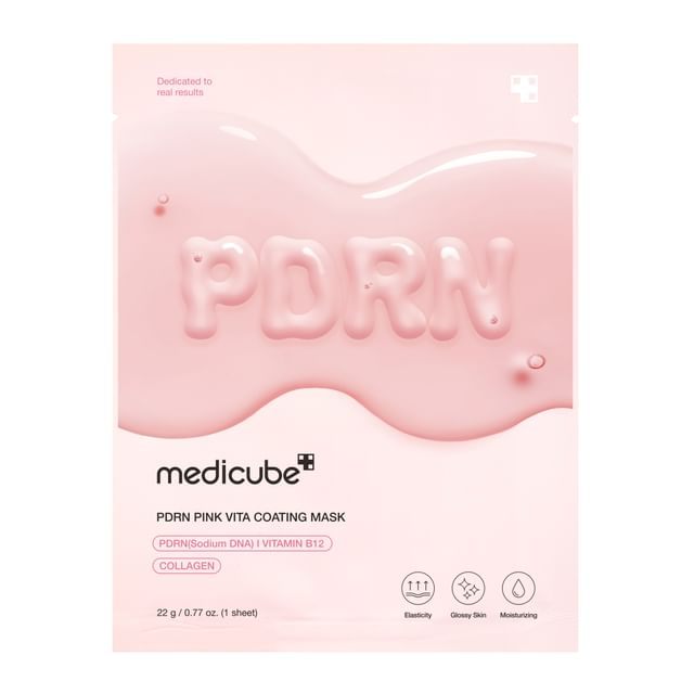 skincare-kbeauty-glowtime-medicube pdrn pink vita coating mask