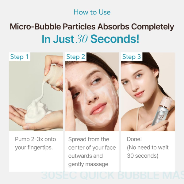 skincare-kbeauty-glowtime-menokin 30 seconds quick bubble mask moist