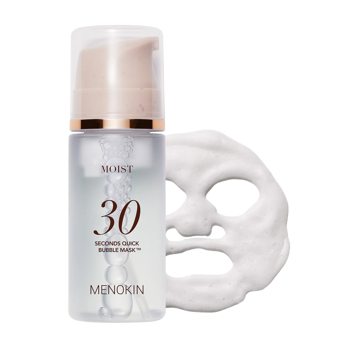 skincare-kbeauty-glowtime-menokin 30 seconds quick bubble mask moist