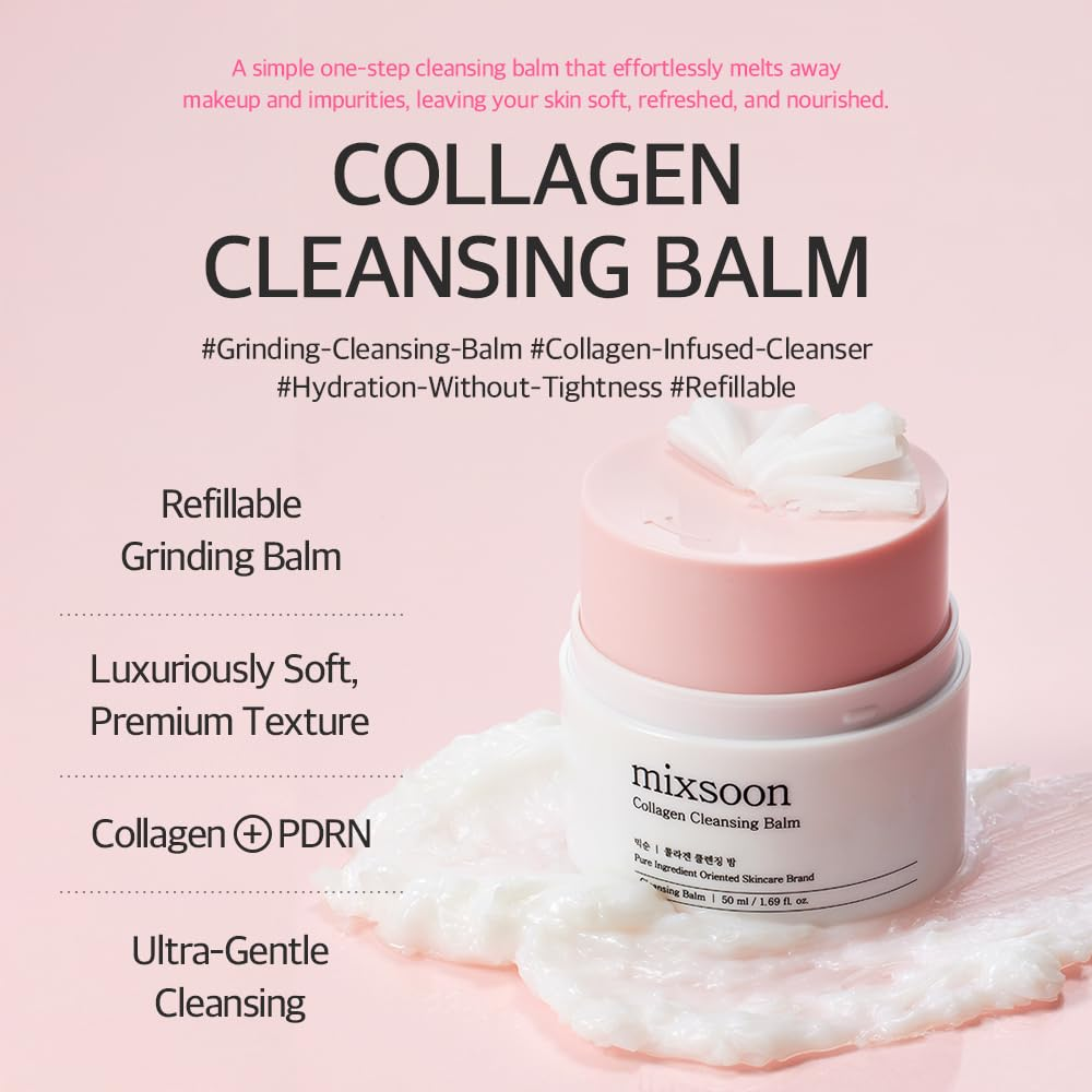 skincare-kbeauty-glowtime-mixsoon collagen cleansing balm