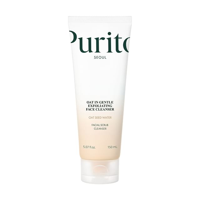 skincare-kbeauty-glowtime-purito oat in gentlel exfoliating face cleanser