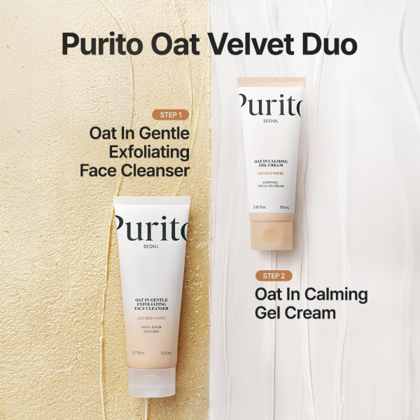 skincare-kbeauty-glowtime-purito oat in gentlel exfoliating face cleanser