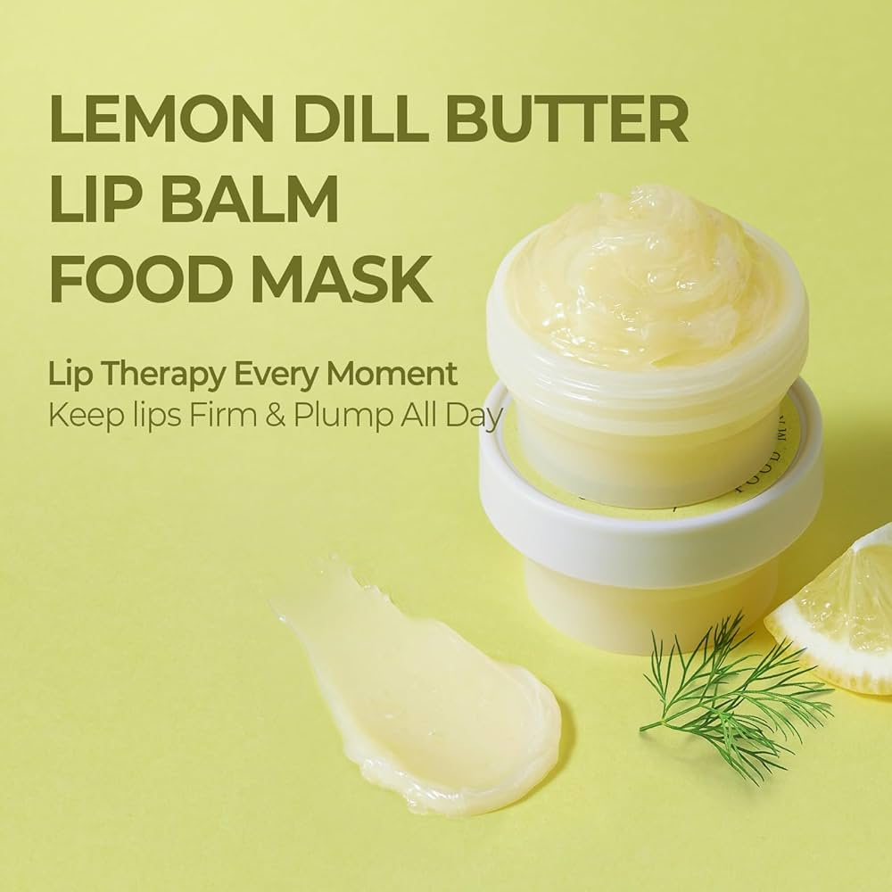 skincare-kbeauty-glowtime-skinfood lemon butter dill food mask lip