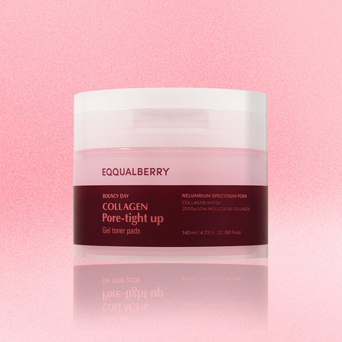 skincare-kbeauty-glowtime-eqqualberry collagen pore tight up gel toner pad