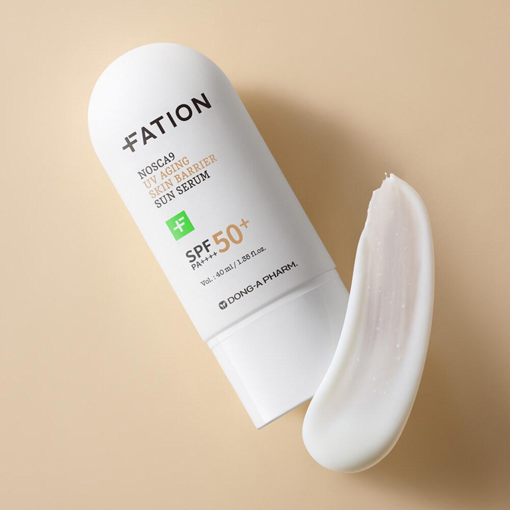 skincare-kbeauty-glowtime-fation nosca9 uv aging skin barrier sun serum
