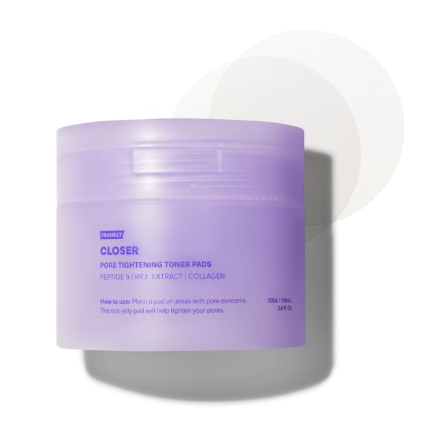 skincare-kbeauty-glowtime-frankly pore tightening toner pads