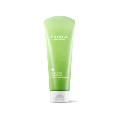 skincare-kbeauty-glowtime-frudia green grape control scrub cleansing foam